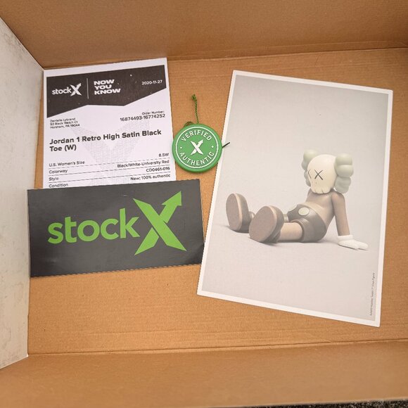 Jordan 1 Retro High Satin Black Toe Women's Sneakers - Picture 9 of 10